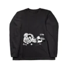 AkiAkaneの寝っころGIRL vol.5『谷宮いづ美』＆愛犬『ダイス』 Long Sleeve T-Shirt