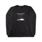 屋台 urukaのMECCHA NEMUI さめ Long Sleeve T-Shirt