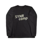 さよならキャンプ 公式ショップのSYNRcamp Blackout Edition ロングスリーブTシャツ