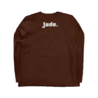 𝙅 𝘼 𝘿 𝙀 のJADE  original ロングT Shirt Long Sleeve T-Shirt :back