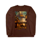 卯月なのかのSteampunk Journey　〜ノスタルジア溢れる蒸気機関の世界の旅〜　No.1「Steampunk Journey」 ロングスリーブTシャツ