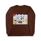 RAAKOのコアラとパンダ Long Sleeve T-Shirt