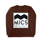 MICS 愛知メモリアルスポーツサークルのMICS公式グッズ ロングスリーブTシャツ