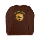 HIGEQLOのClimbing burger ロングスリーブTシャツ