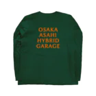 369BEATSのHYBRIDGARAGE ロングスリーブTシャツの裏面