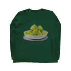 でおきしりぼ子の実験室のMELON-Ready to eat. ロングスリーブTシャツの裏面