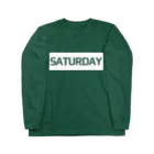 本間タダシのSATURDAY Long Sleeve T-Shirt