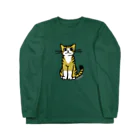 ねこ×はんのおすわり猫 Long Sleeve T-Shirt