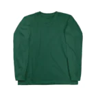 LalaHangeulのTOAD (ヒキガエル) 英字バージョン　バックプリント Long Sleeve T-Shirt