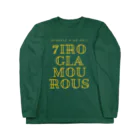 7IRO GLAMOUROUSの7IRO GLAMOUROUSロゴ長袖Tシャツ（黄色） ロングスリーブTシャツ