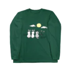 ほっかむねこ屋（アトリエほっかむ）のセプテンバーのネコ Long Sleeve T-Shirt