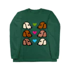 mimileonyanのLOVE3 Long Sleeve T-Shirt