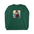 ruiruirの猫　冬　クリスマス Long Sleeve T-Shirt