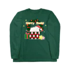 ねこふく茶屋のもちもちねこふく〈クリスマス〉 Long Sleeve T-Shirt