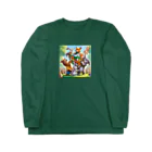 Ksdesignのパズル・プレイタイム Long Sleeve T-Shirt