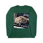 Ruru1の猫とキーボード Long Sleeve T-Shirt