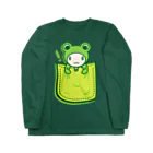 AURA_HYSTERICAのFrog_in_the_Pocket ロングスリーブTシャツ