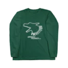 無真獣73号の俊足の龍の頭の服・暗色向け Long Sleeve T-Shirt