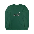 inakaworksのLIFE ロングスリーブTシャツ