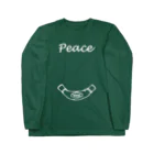 Bo tree teeのpeace （復刻版） ロングスリーブTシャツ