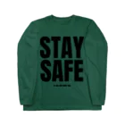 STAY SAFE IF YOU LOVE SOME ONEのSTAY SAFE IF YOU LOVE SOME ONE / フロントプリント ロングスリーブTシャツ