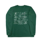 ふじみ屋 fujimi-ya の"blues" Long Sleeve T-Shirt