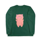 GRKSのゆるぶた Long Sleeve T-Shirt