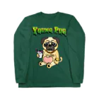 VS worldのYOUNG PUG Long Sleeve T-Shirt