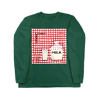 レモンスカッシュの泡のミルク Long Sleeve T-Shirt