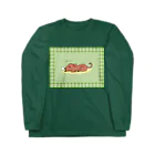 うしちゃんグッズのぐうぐうケイちゃんおひるねブランケット Long Sleeve T-Shirt