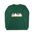 TeaDrop.Cのキンカチョウ Long Sleeve T-Shirt