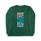 シェアメディカルブランドショップのKeep Calm and Stay Health Long Sleeve T-Shirt