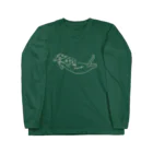 魚座さんのまめちゃんとキノコ Long Sleeve T-Shirt