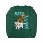 LalaHangeulのBABY TIGERS ロングスリーブTシャツ