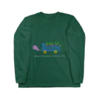 hehehe のmorning car ロングスリーブTシャツ