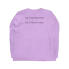 源流狂人卍の218 Long Sleeve T-Shirt :back