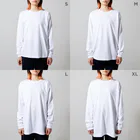 kima-maniのMyumyu tha cat Long Sleeve T-Shirt :model wear (woman)