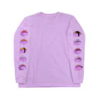 PIKIMONの袖と背中にぴきずし Long Sleeve T-Shirt