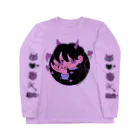 豚箱のゲロ可愛い悪魔くん(ドットカラー) 2023年美少年展 Long Sleeve T-Shirt