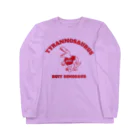 WOOOのWOOOティラノ　RD Long Sleeve T-Shirt