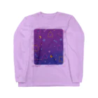 紫月かなで🎮💜新人Vtuber👻の紫月かなで　長袖Tシャツ ロングスリーブTシャツ