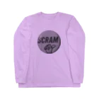 チンパンジーマートのSCRAM "逃げろ！" ロングスリーブTシャツ