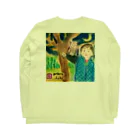 キキとココからのいおちゃん＆フクロウくん Long Sleeve T-Shirt :back