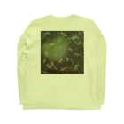 キキとココからの太陽の恵み／芽吹き Long Sleeve T-Shirt :back