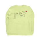 okono_eの朝☀ by 5-year-old Long Sleeve T-Shirt :back