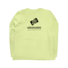UROKODO Official Web Shopの背面BIGロゴ ロンT ロングスリーブTシャツの裏面