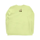 Ruchiのシタールあずき色 Long Sleeve T-Shirt :back