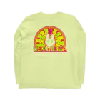 ✨🌈✨ユラクラカン🇯🇵 ✨🌈✨の🌟🌈🐰カラフルUSAMEITA!🌟🌈🐰 Tシャツ ロングスリーブTシャツの裏面