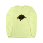 めろんぽっぷのお店だよのキボシイシガメ Long Sleeve T-Shirt