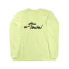 CHIYONの【カラフルver.】u-Town(ユーターン)ロゴ ロングスリーブTシャツ